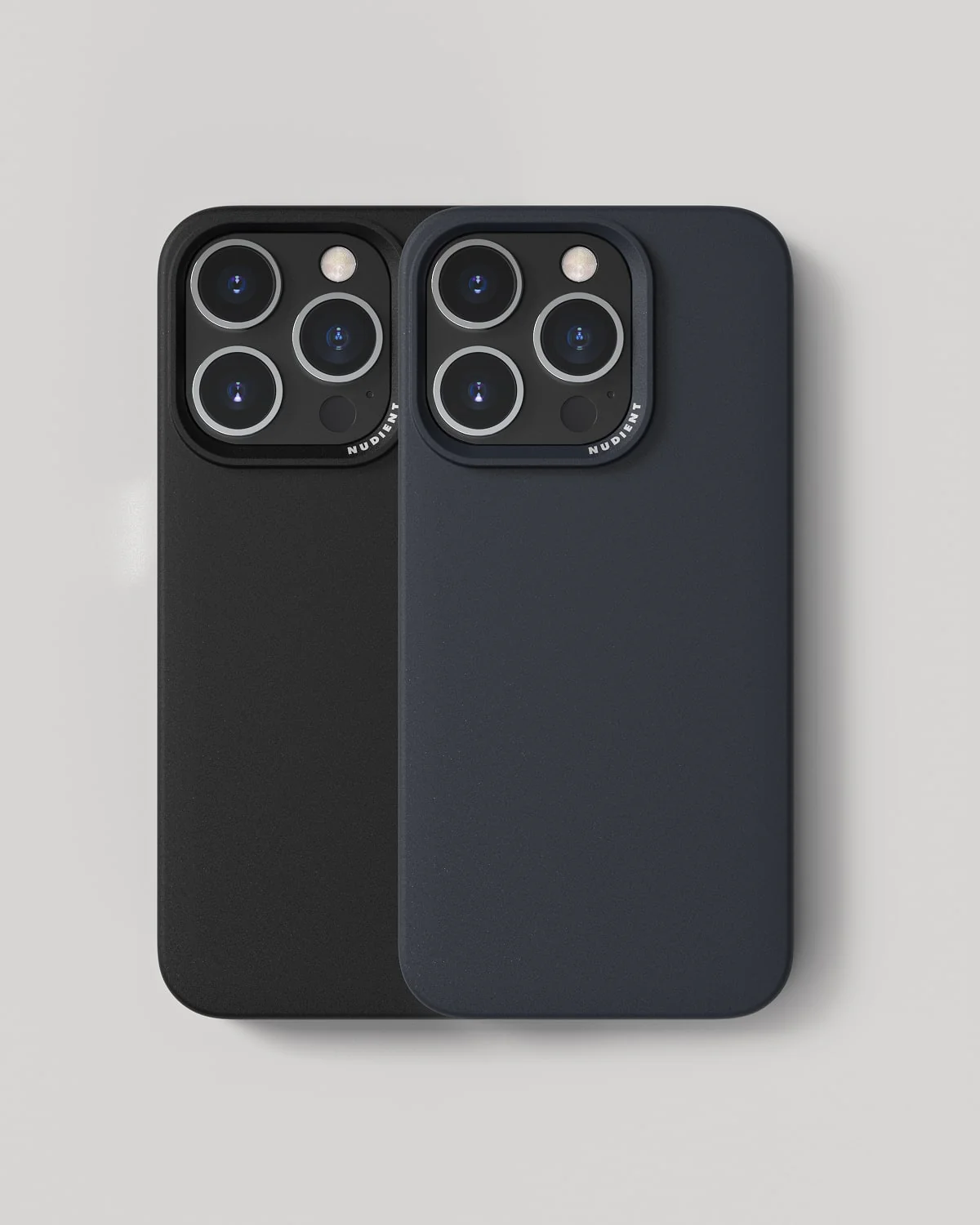 Thin Case - iPhone 15 Pro - Ink Black & Midwinter Blue
